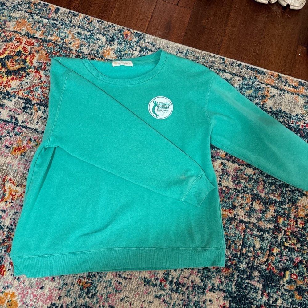 Atlantic Shoals Teal Sweatshirt